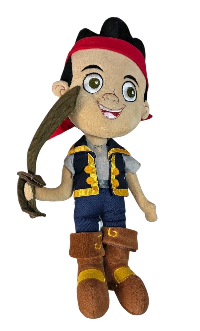 Disney Store Exclusive Jake And The Neverland Pirates Plush Stuffed Doll 13 Inch
